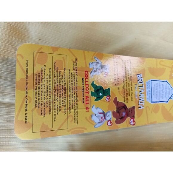 NIB vintage McDonald's beanie babies - Picture 8 of 8